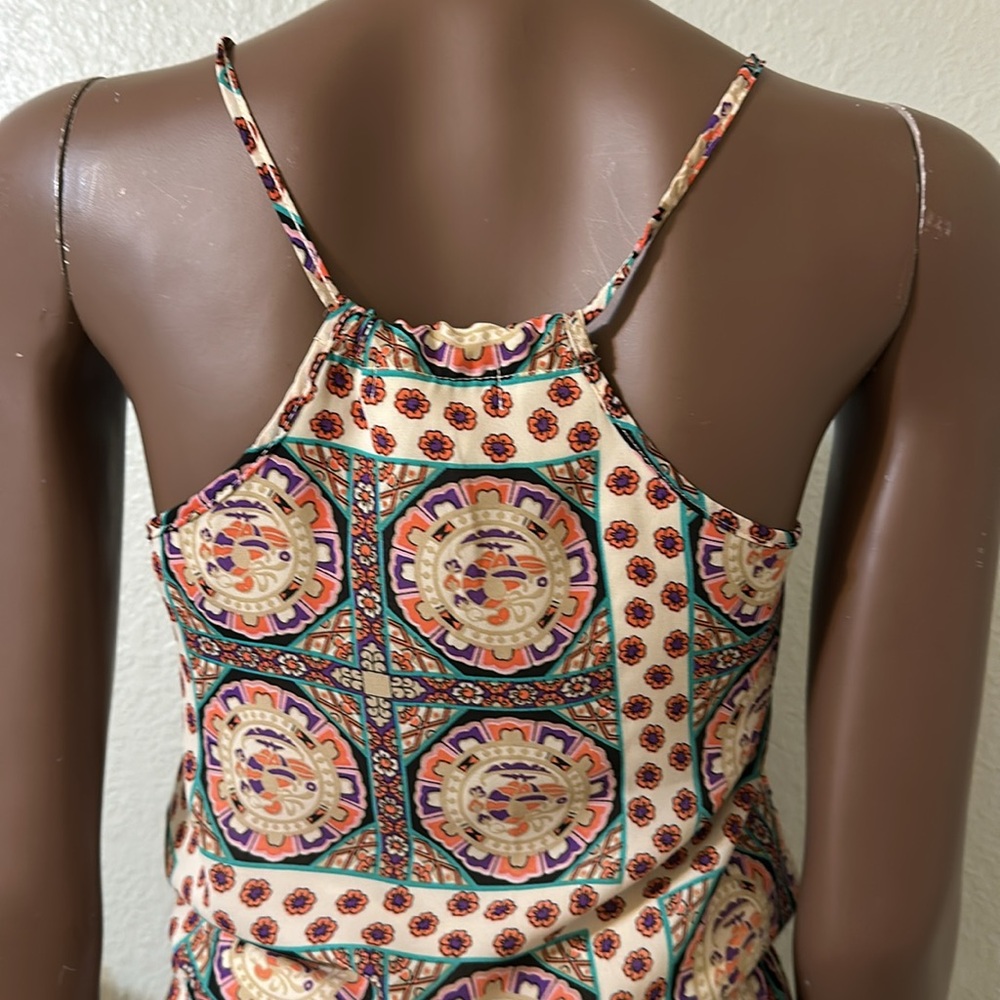Multicolor Patterned Dress - Picture 5 of 9